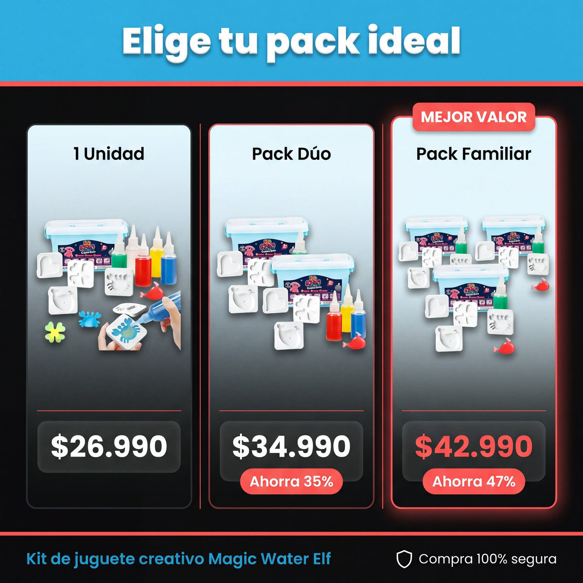 Kit Magic Water Elf - packs