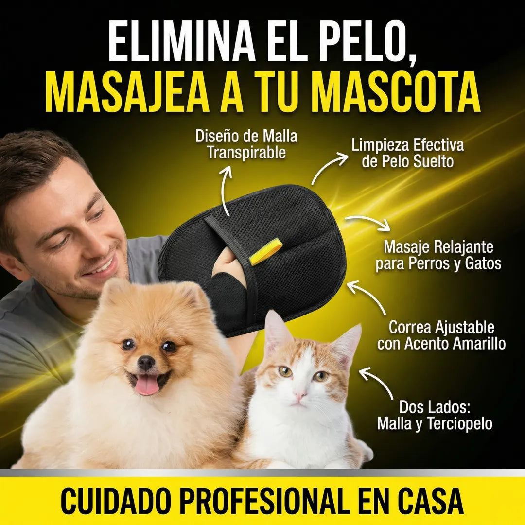🎁 Pack 2x1 PetGlove - Cuida y limpia a tu mascota sin estrés