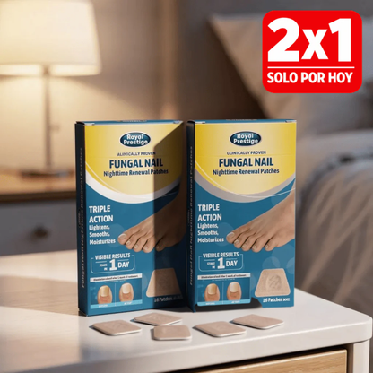 🎁 Pack 2x1 Fungal Nail - Elimina hongos mientras duermes