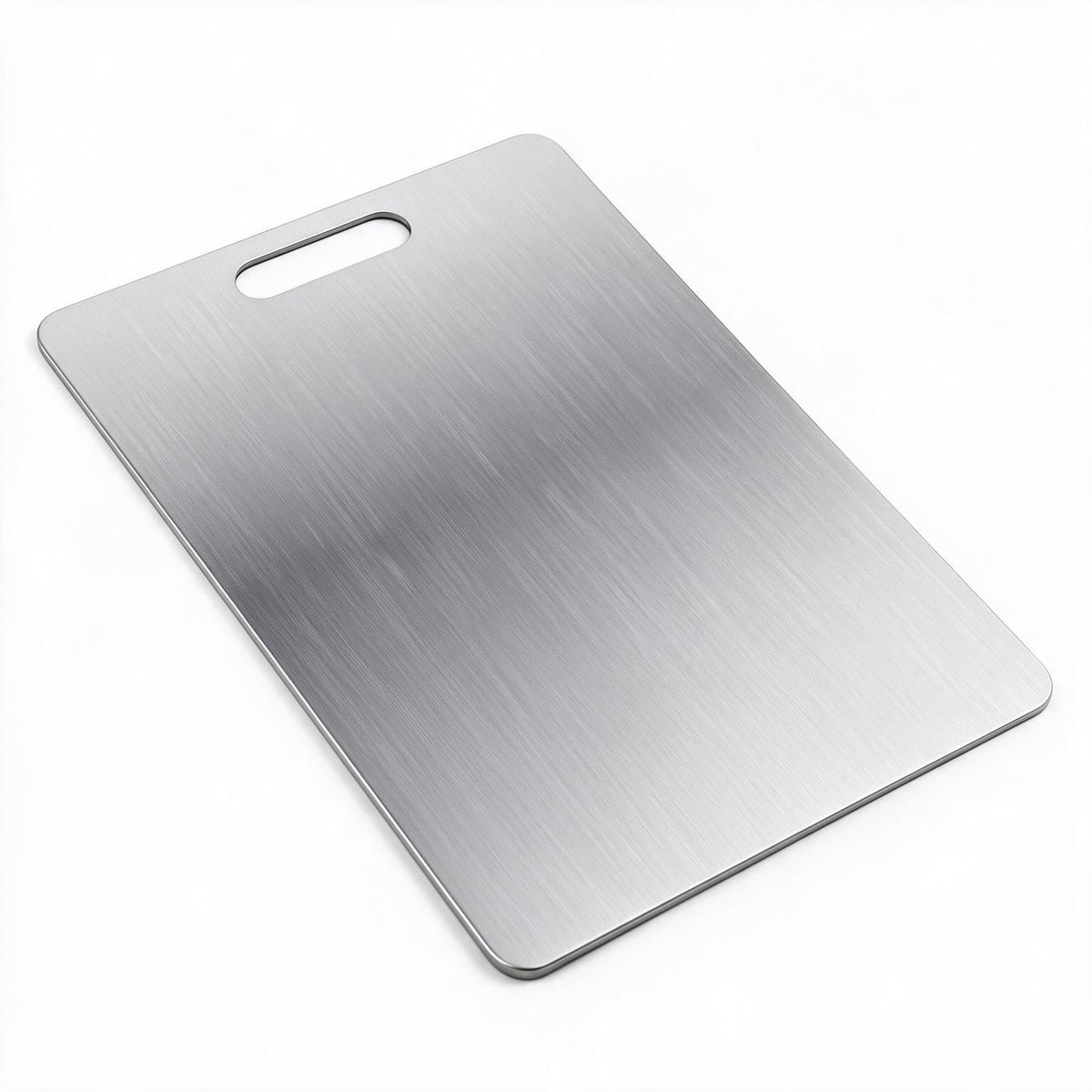 Tabla de picar de acero inoxidable 34 x 23 cm