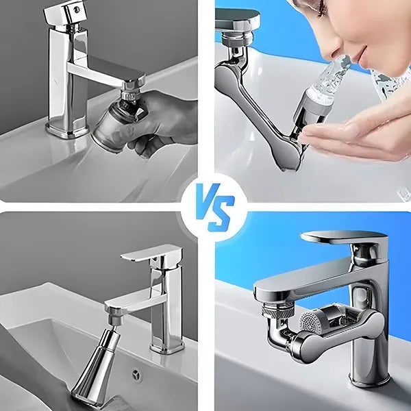 AquaFlex - Adaptador 360° para lavamanos