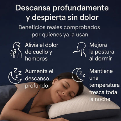 🎁 Pack 2x1 Relaxum - Almohada Ortopédica