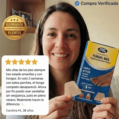 🎁 Pack 2x1 Fungal Nail - Elimina hongos mientras duermes