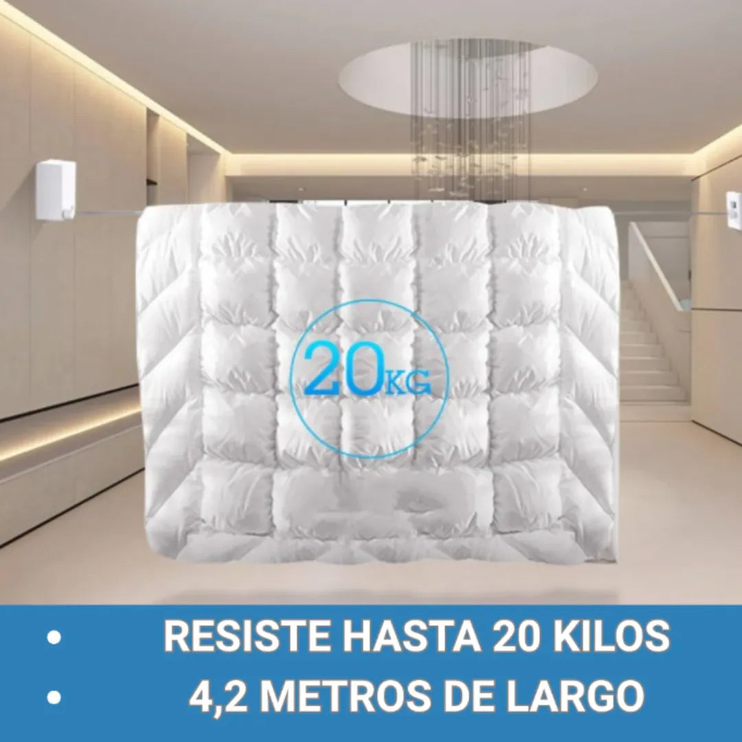 Colgador Portátil - Cuelga y seca tu ropa sin ocupar espacio extra