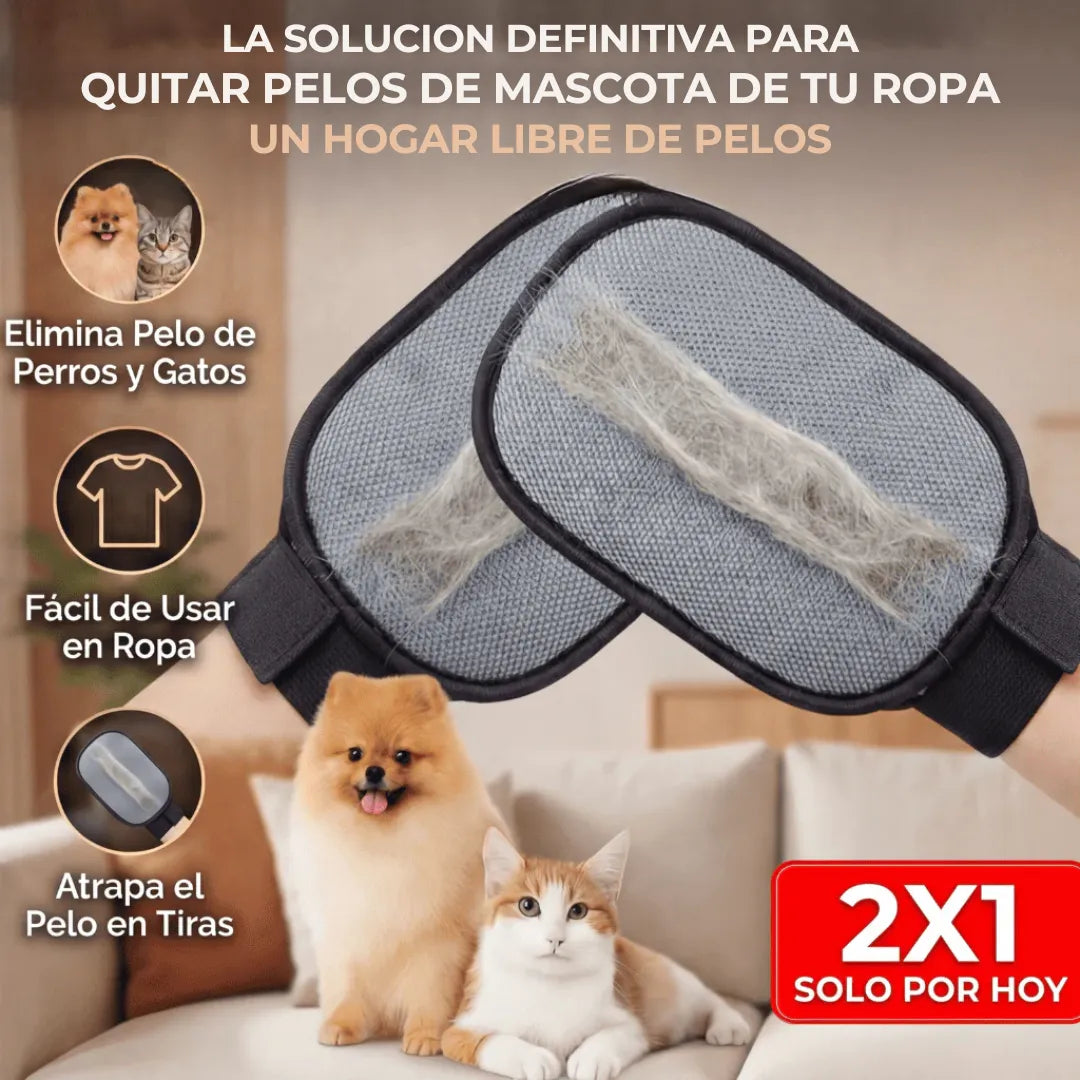🎁 Pack 2x1 PetGlove - Cuida y limpia a tu mascota sin estrés