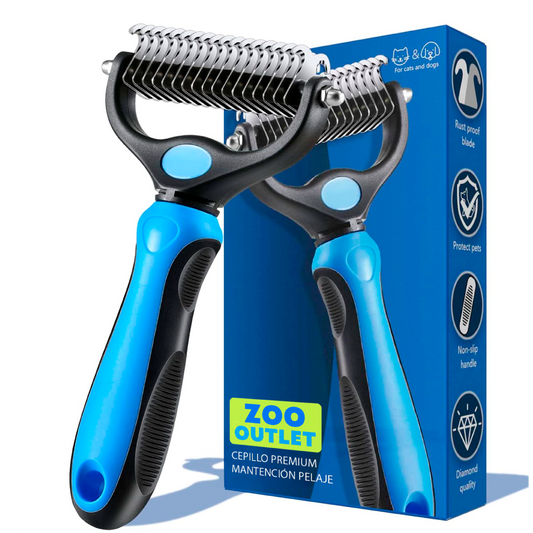 Cepillo Pelaje Premium - ZooDog© 🇺🇸