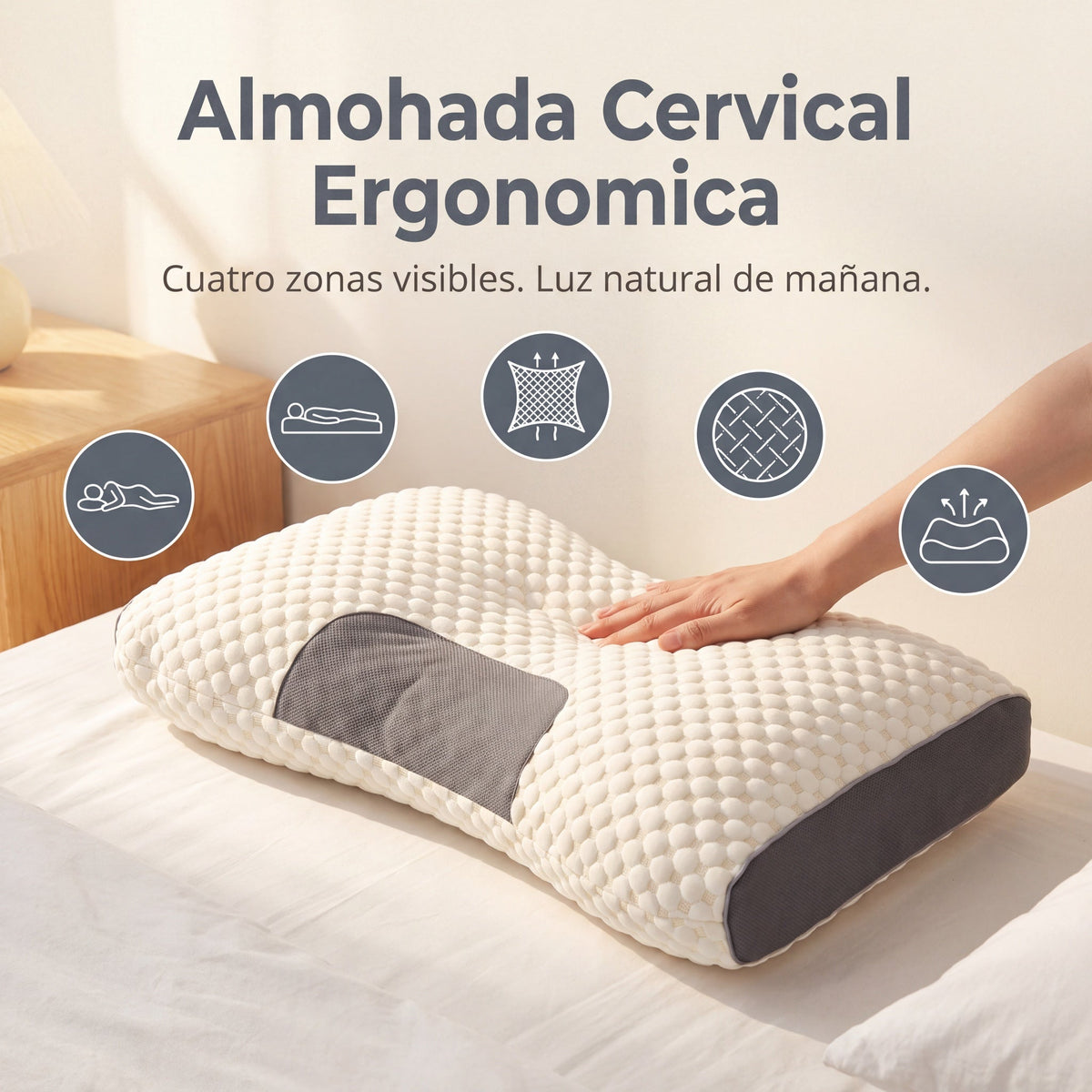 Almohada Cervical Ergonómica