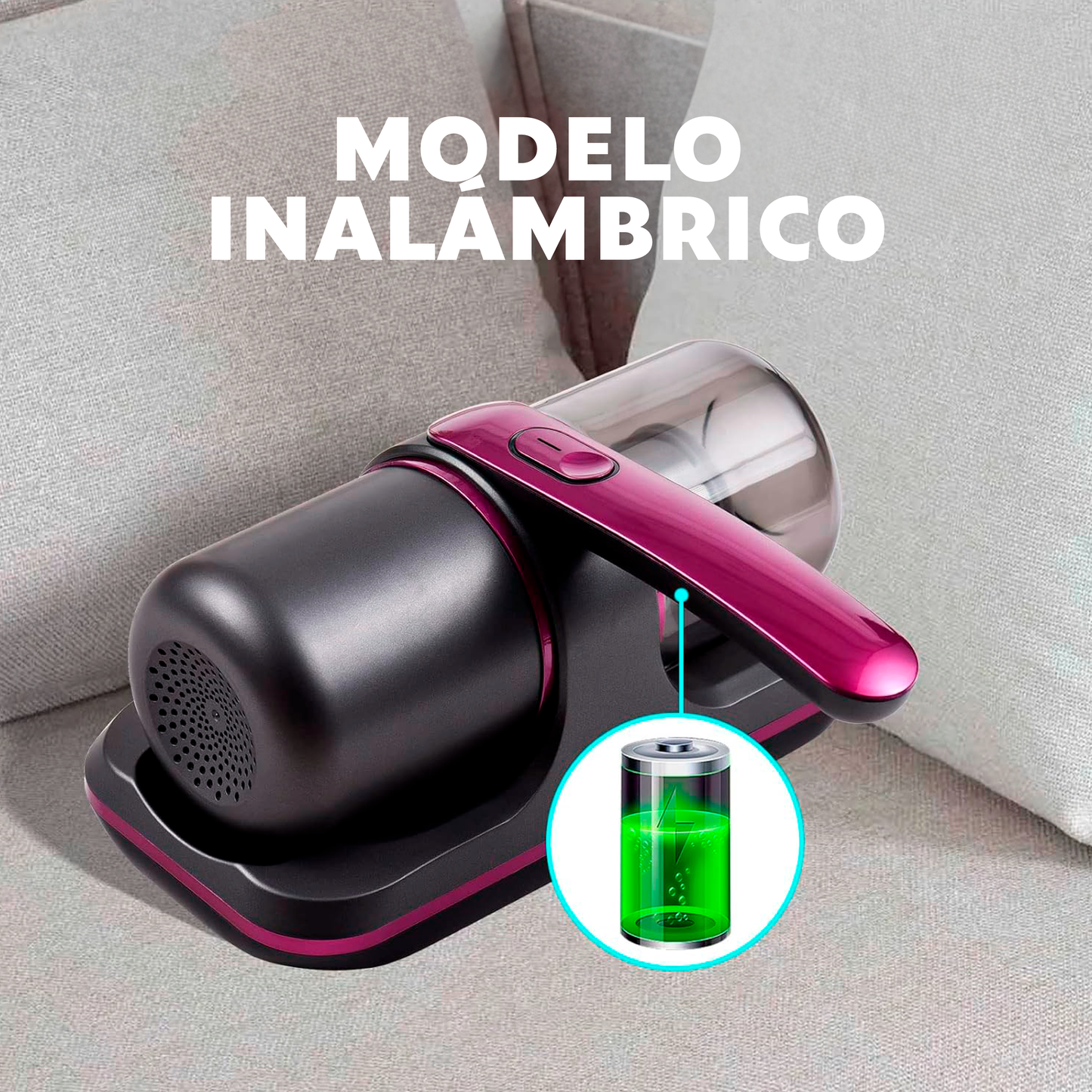 Aspiraclean – Elimina ácaros y bacterias en minutos