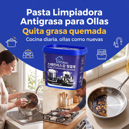 Pasta Limpiadora Antigrasa para Ollas