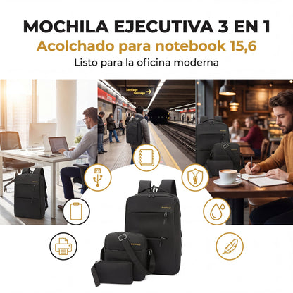 Mochila Ejecutiva 3 en 1 - principal