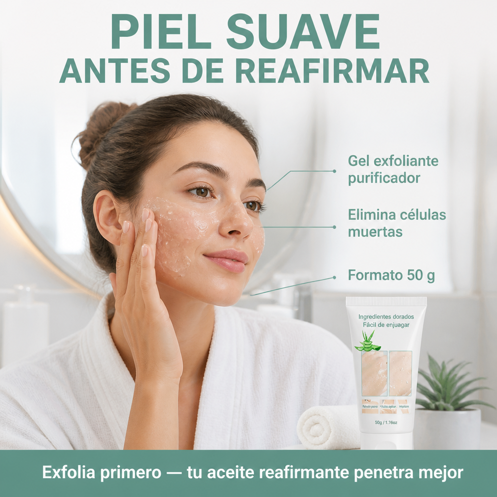 Gel Exfoliante Facial - oferta