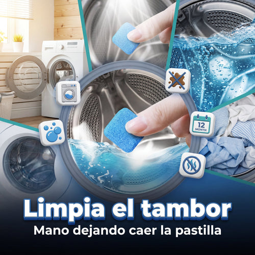 Pastillas Limpia Lavadora - portada