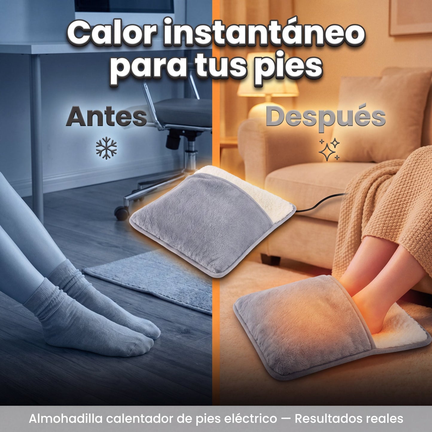 Calor instantáneo para tus pies
