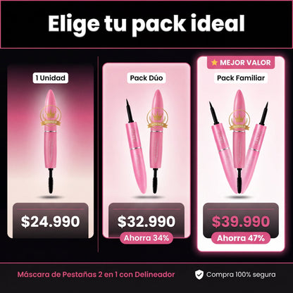 Oferta - Máscara de Pestañas 2 en 1