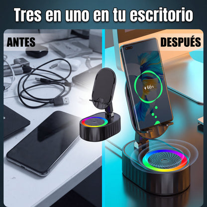 Antes y despues del escritorio