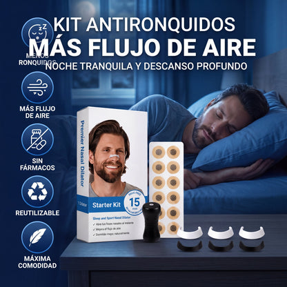 Banda Nasal Magnética Antironquidos