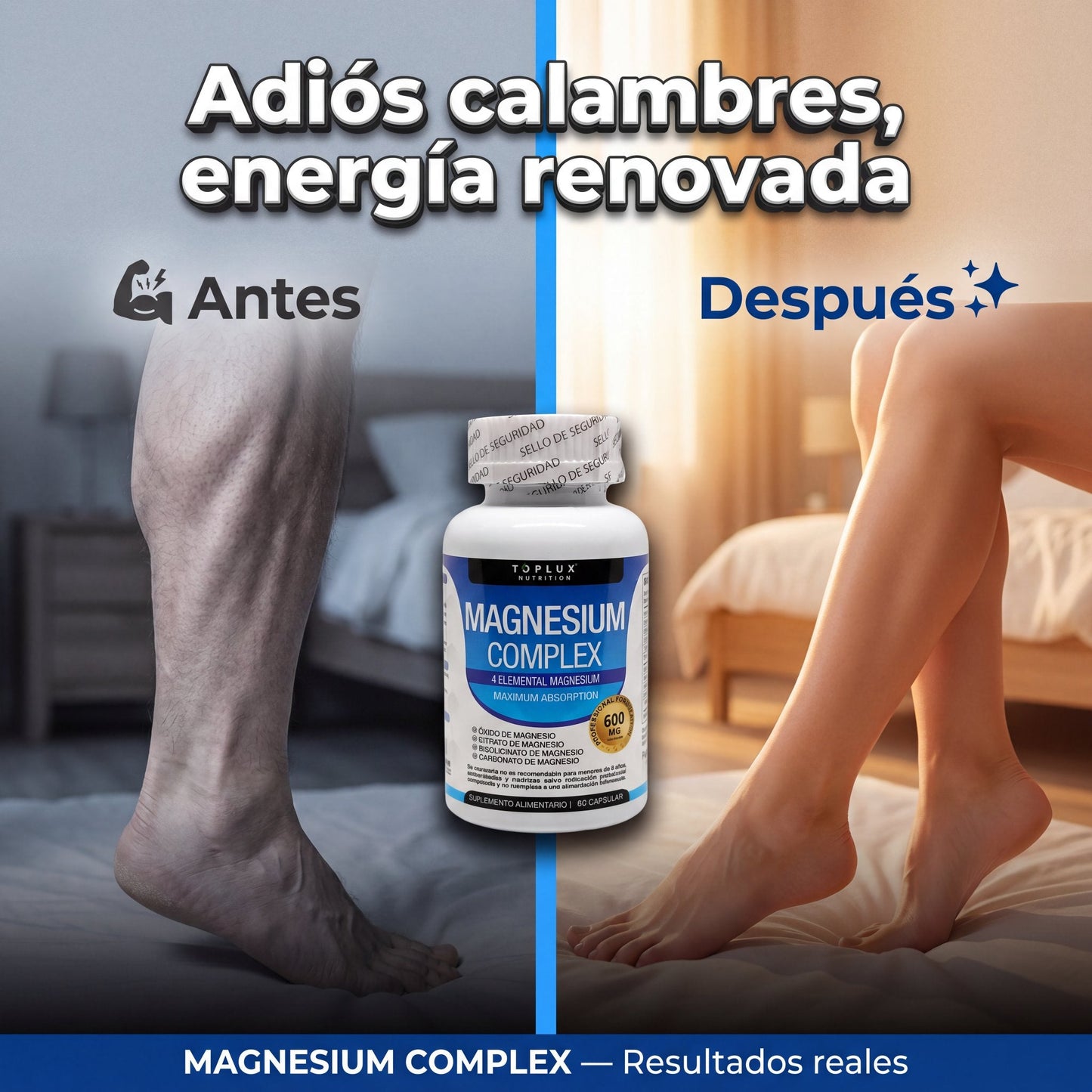 Magnesio Complex - energía y descanso
