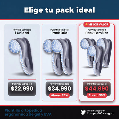 Oferta packs plantilla