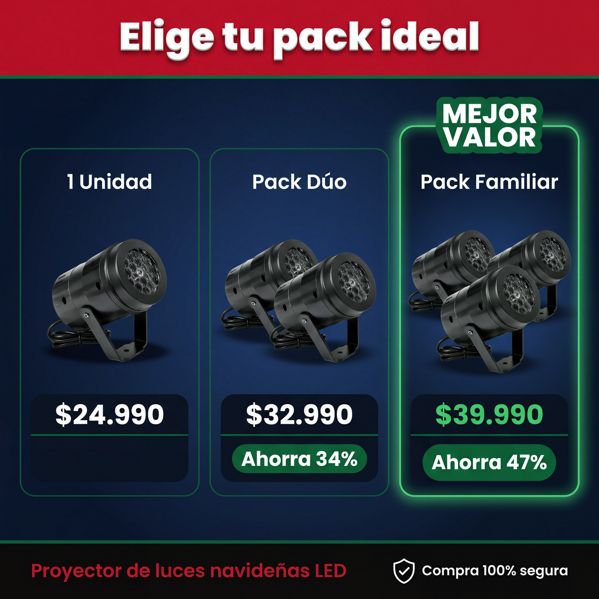 Elige tu pack