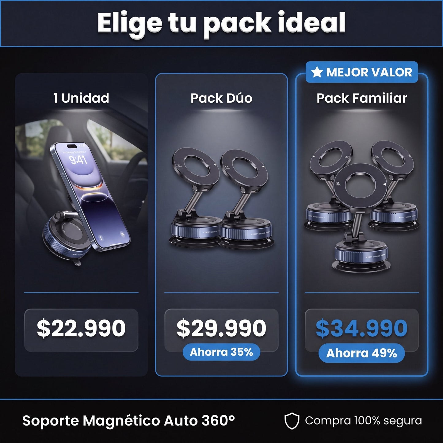 Soporte Celular Auto - oferta