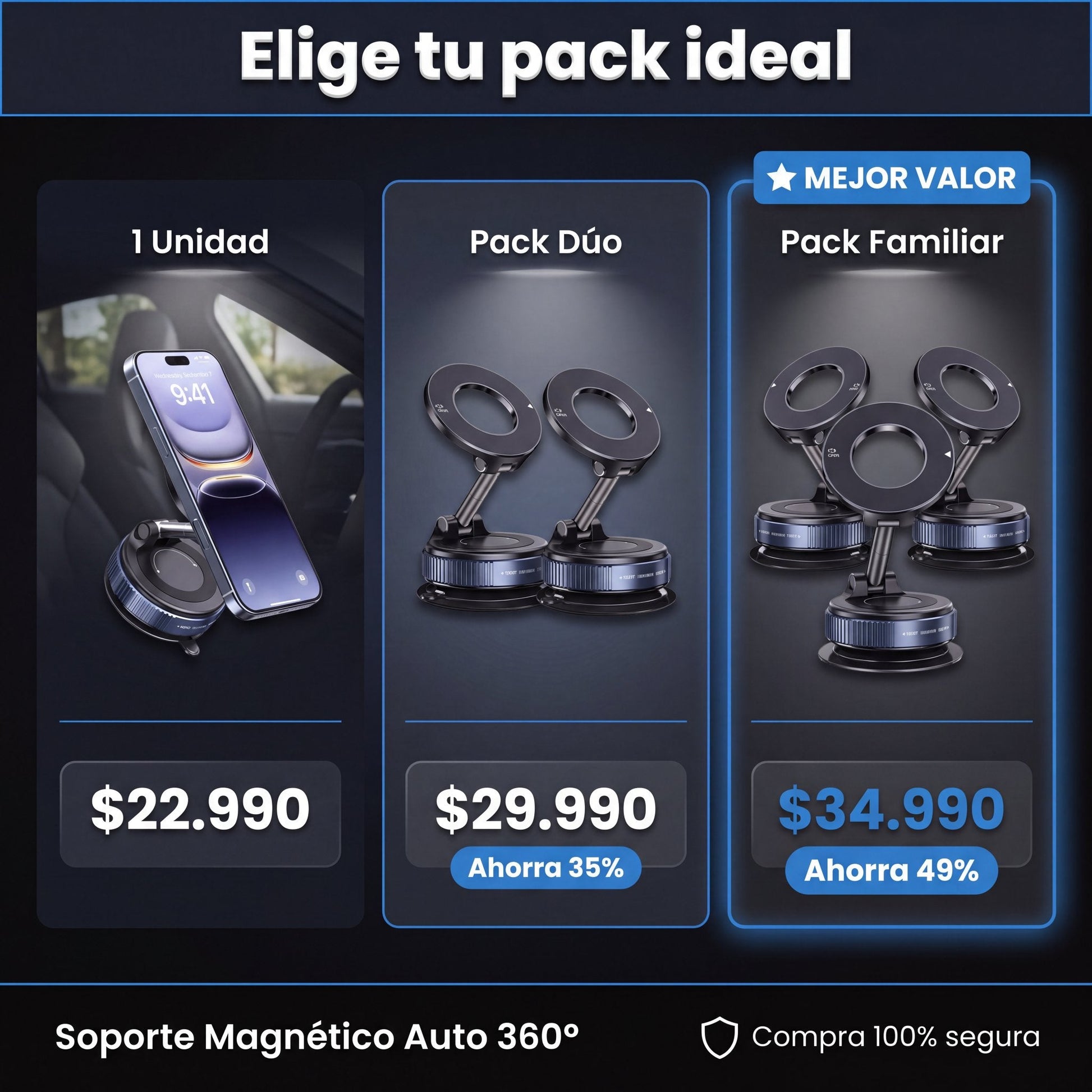 Soporte Celular Auto - oferta