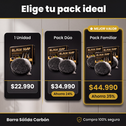 Oferta packs Barra Shampoo