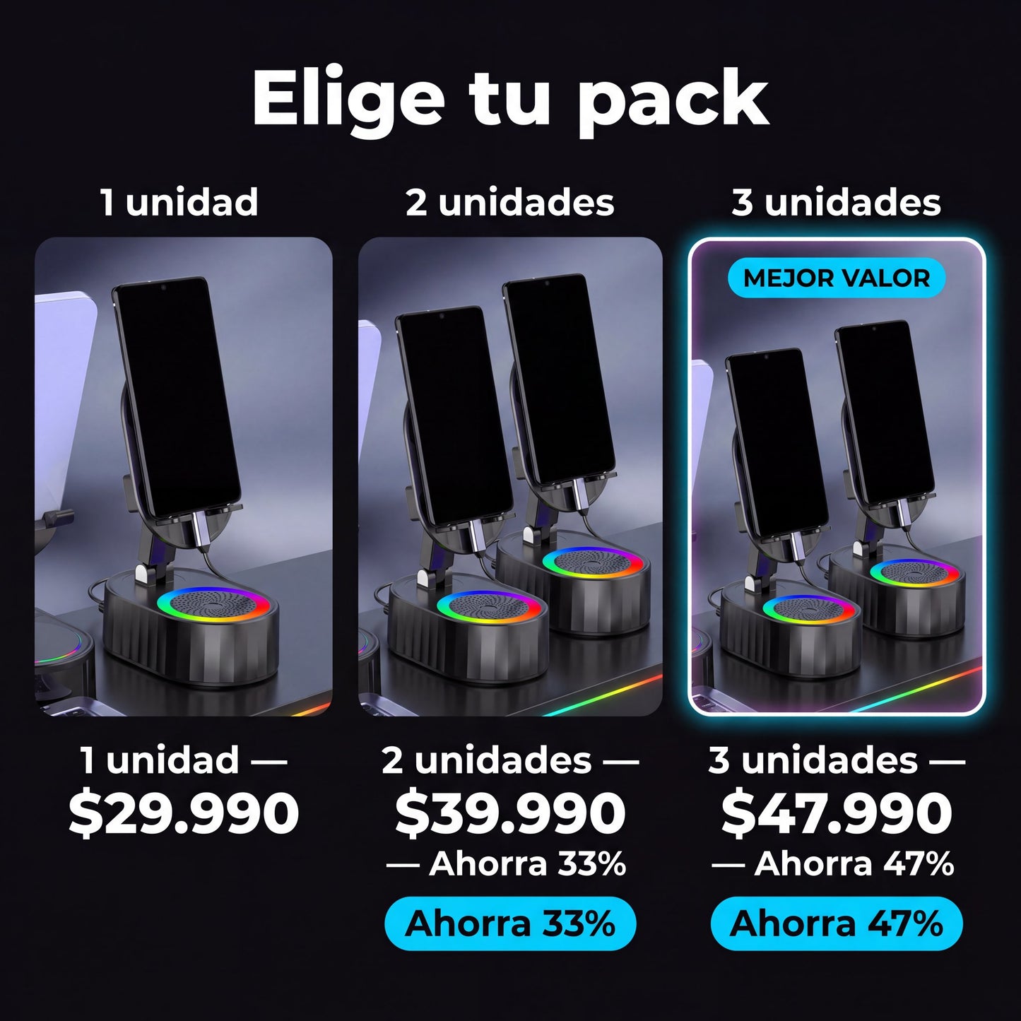 Elige tu pack