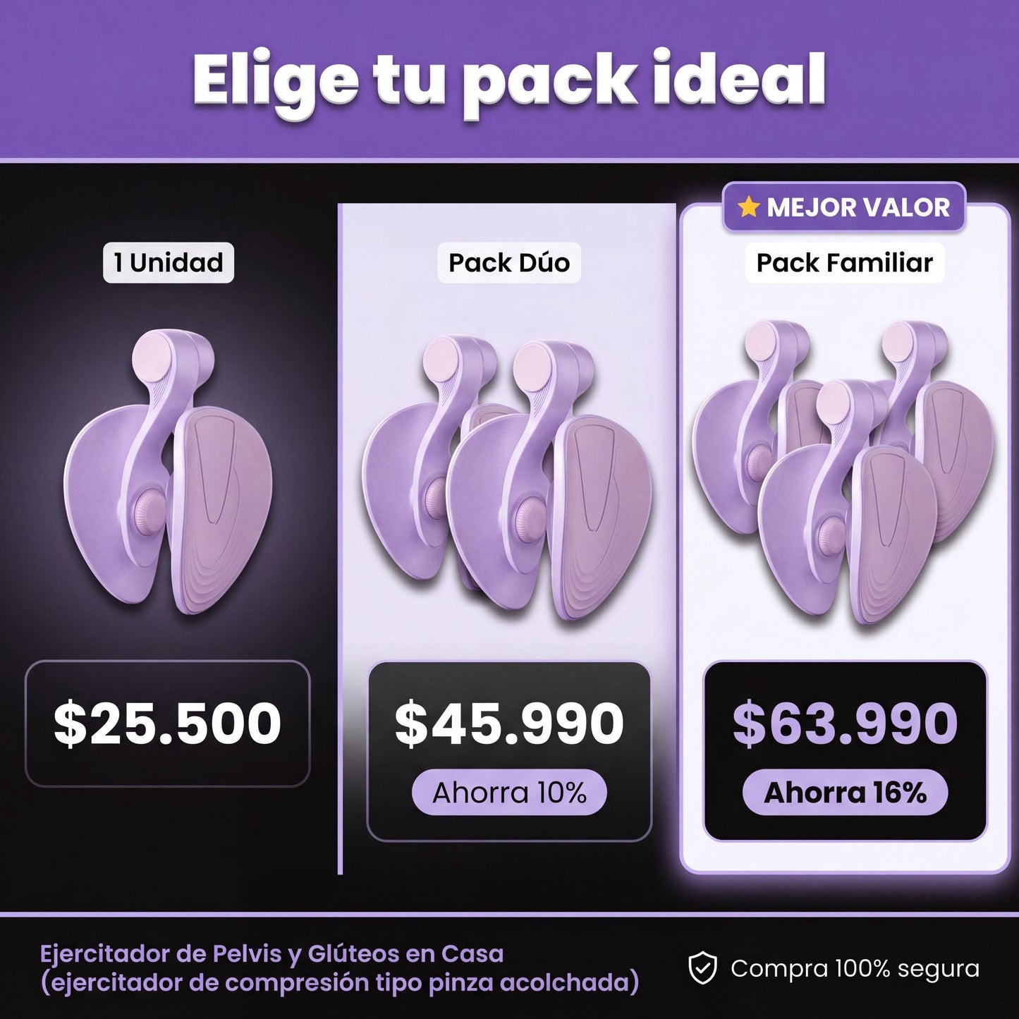 Oferta packs ejercitador