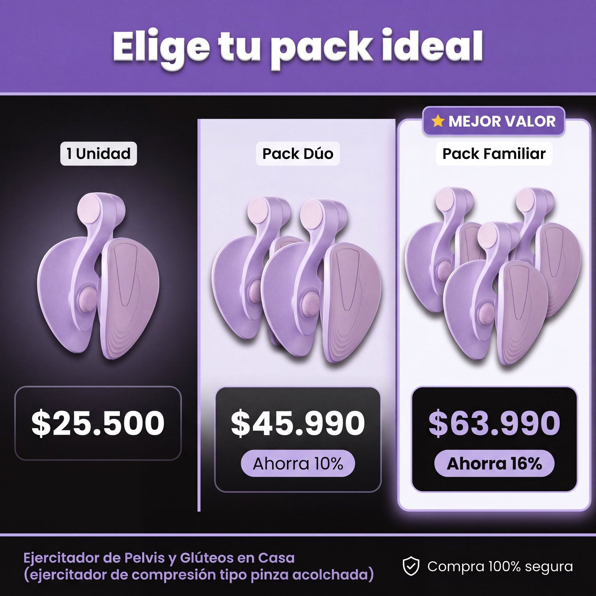 Oferta packs ejercitador