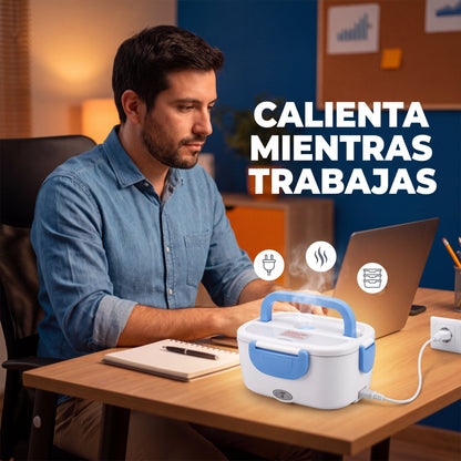 Lonchera Eléctrica Calienta Comida - calienta mientras trabajas
