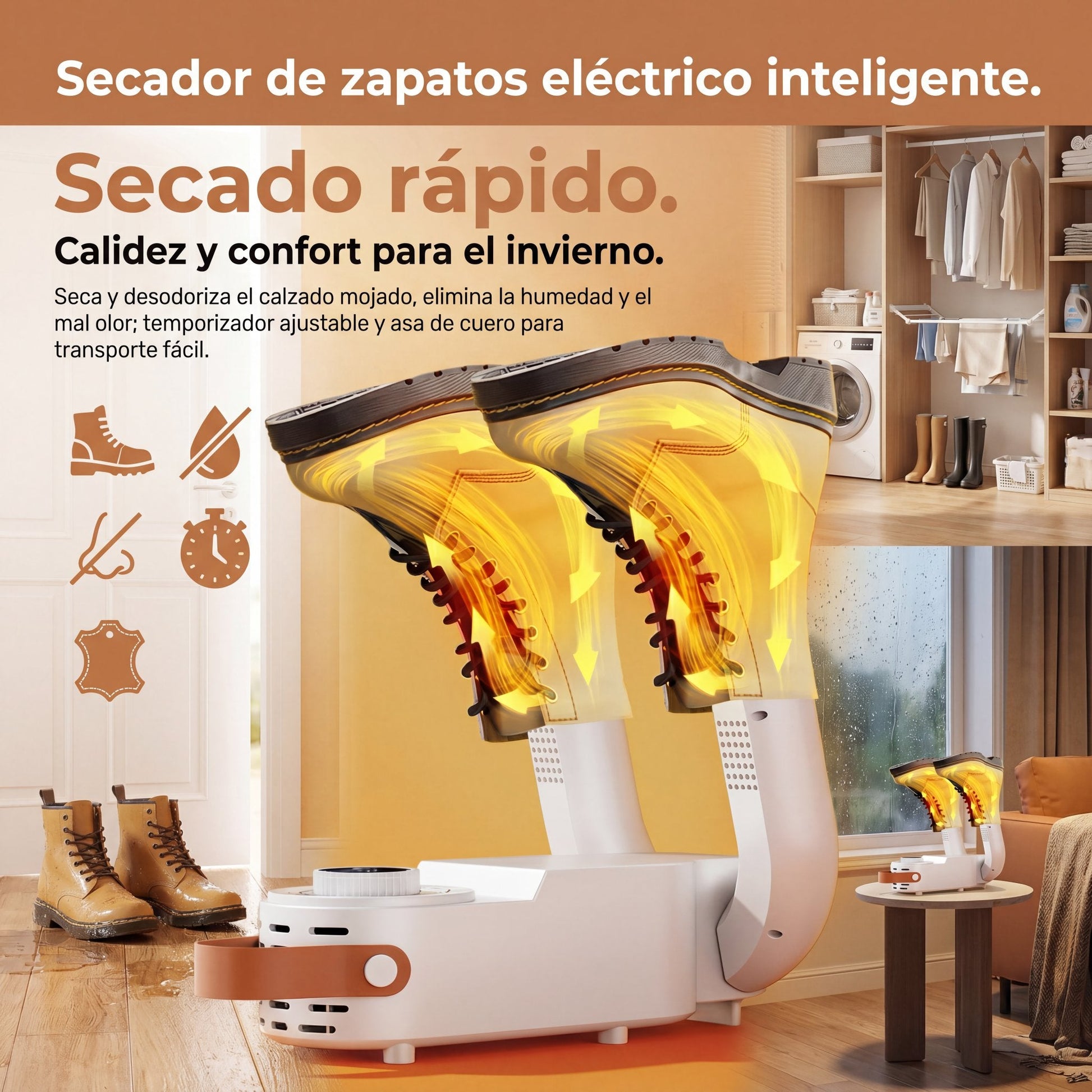 Secador de Zapatos Inteligente