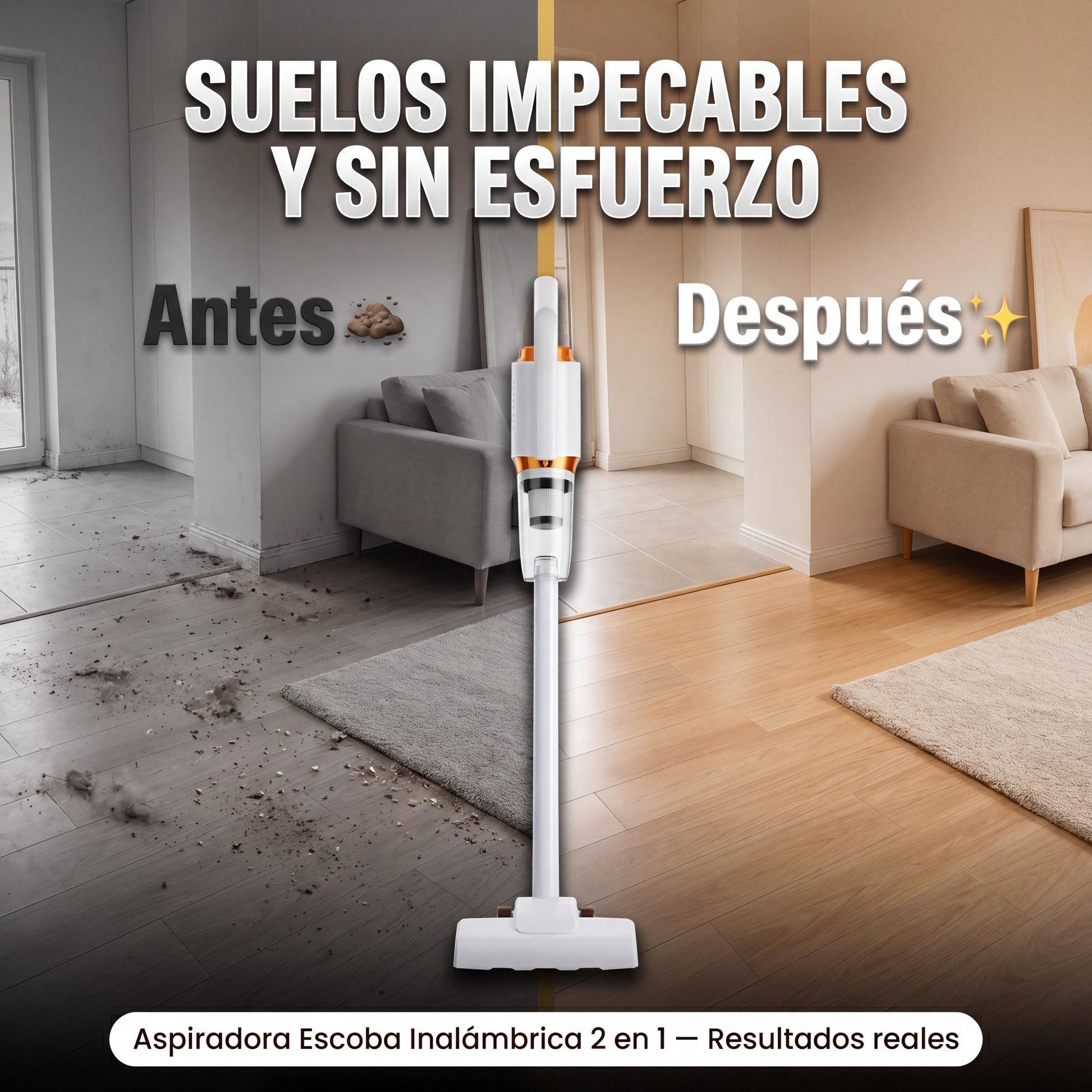 Aspiradora - suelos impecables