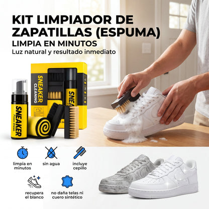 Kit Limpiador de Zapatillas (Espuma) - hero