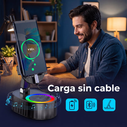 Soporte Induccion Parlante con Luz