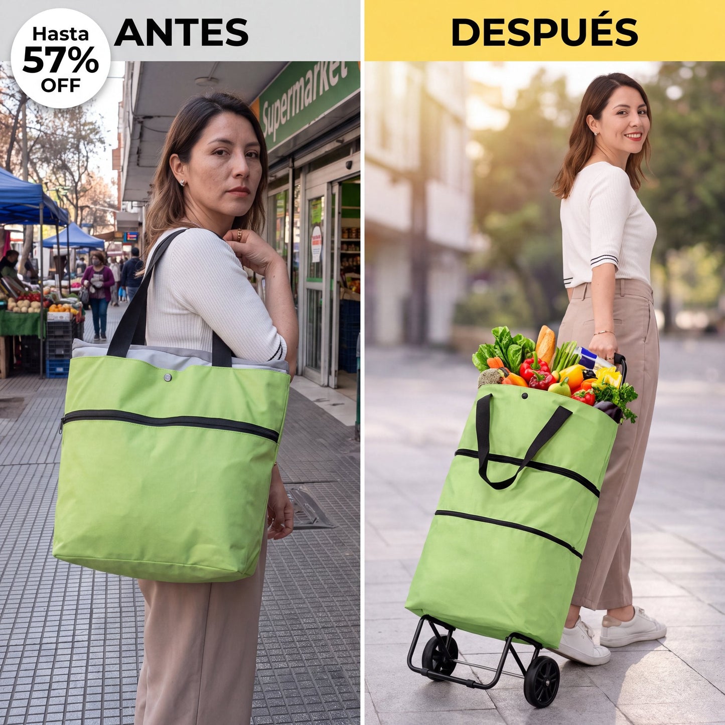 De bolso a carrito