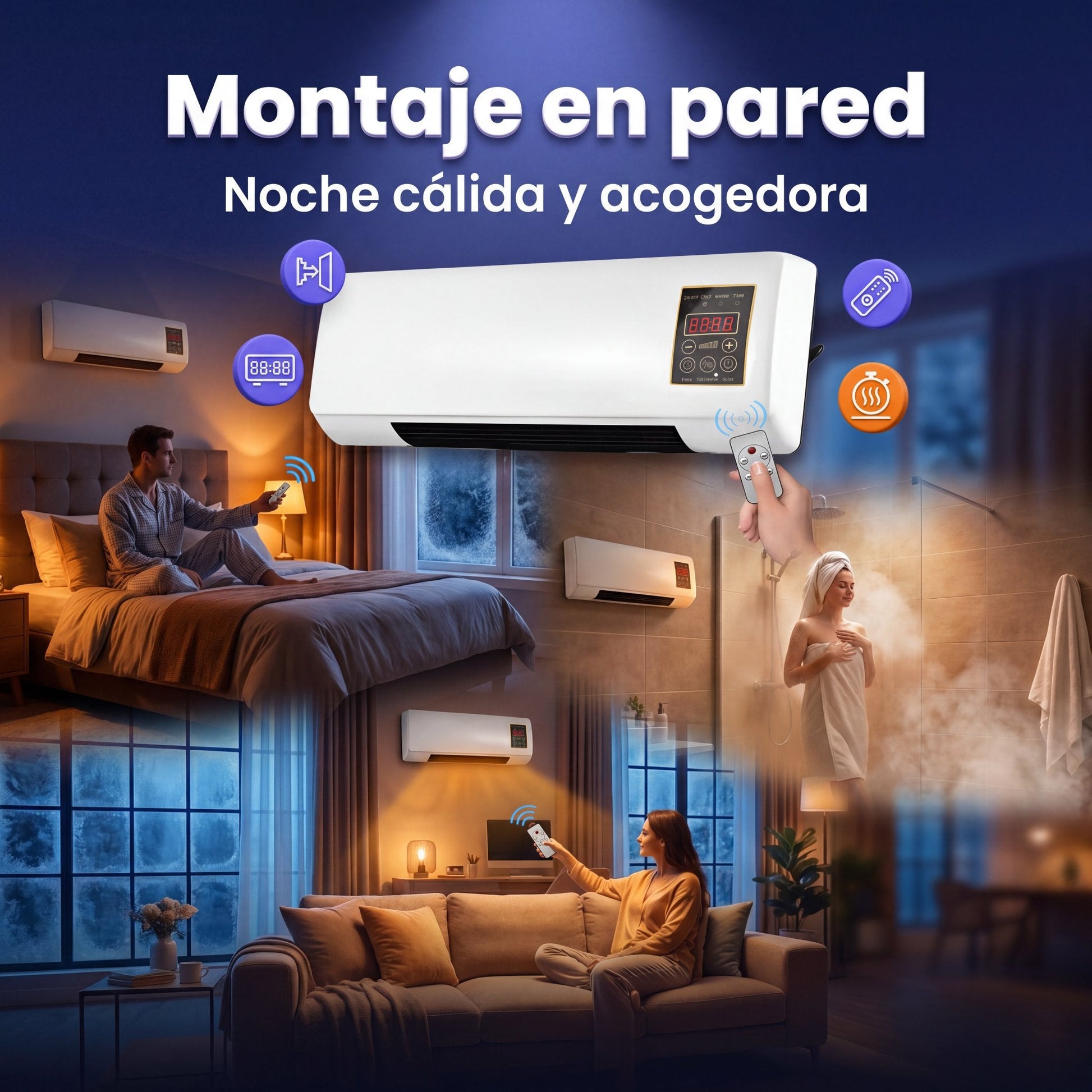 Calefactor para Pared
