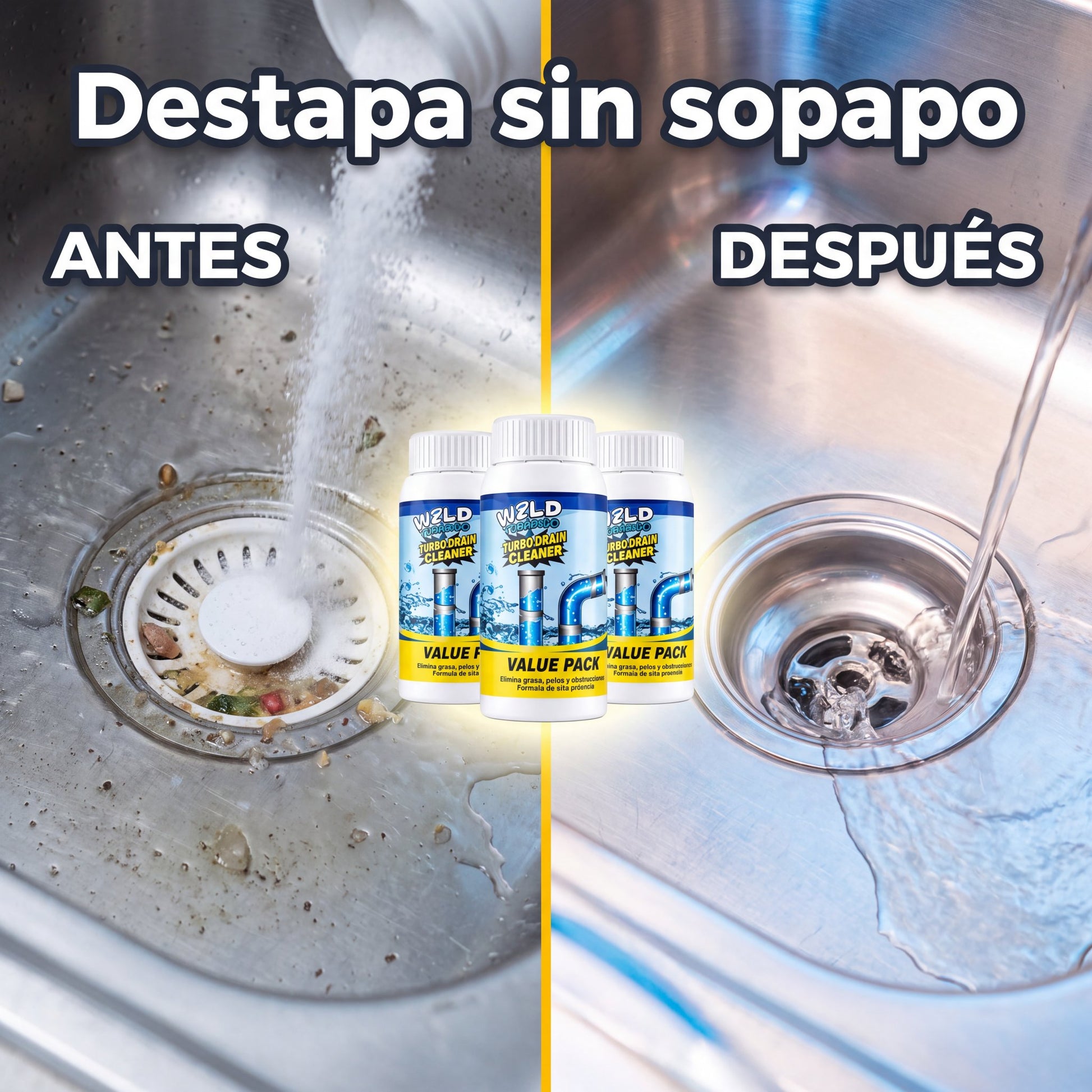 Destapa sin sopapo