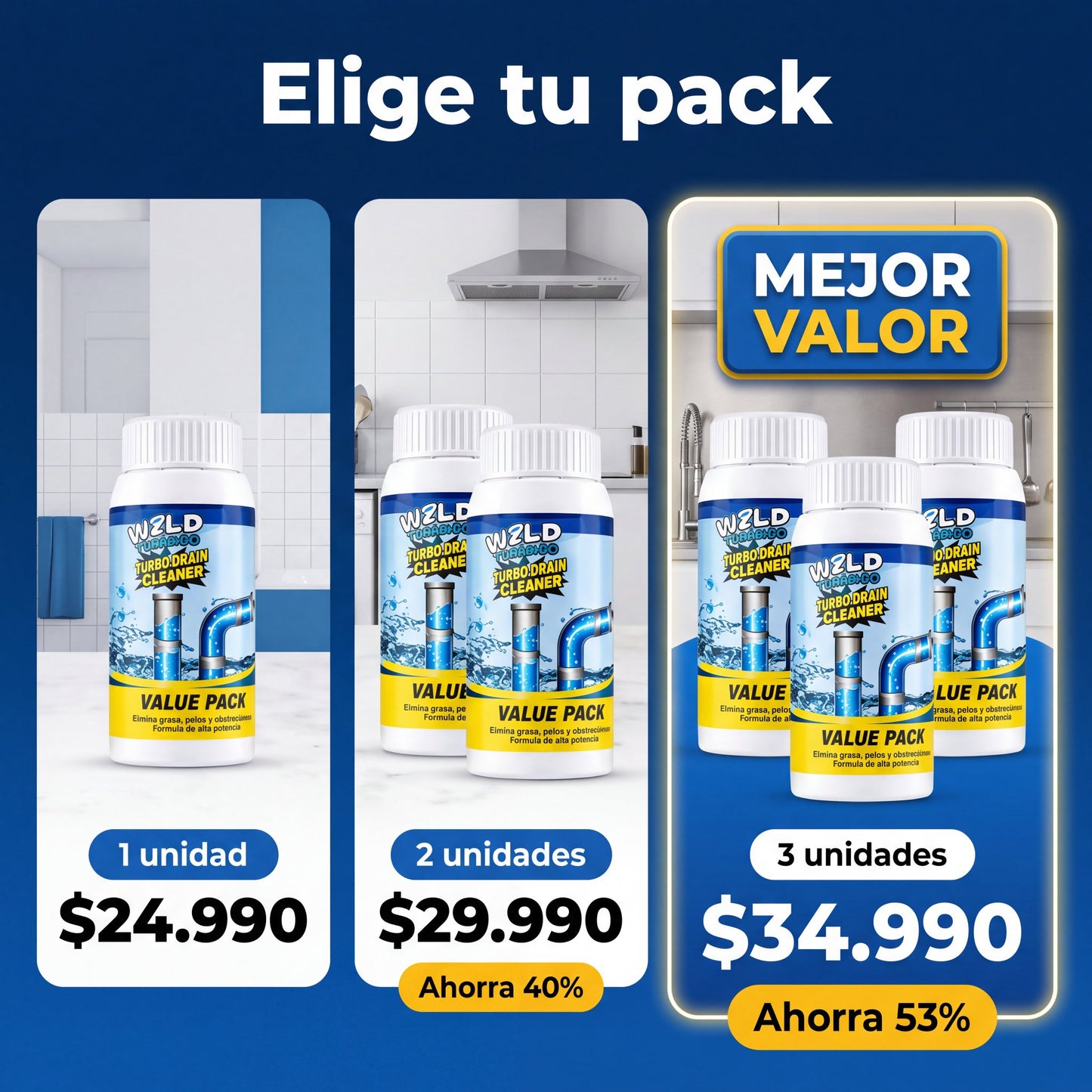 Elige tu pack