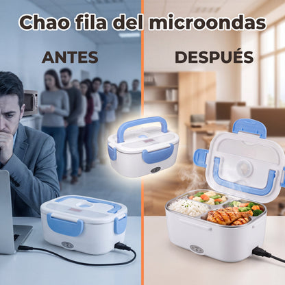 Almuerzo caliente en tu escritorio