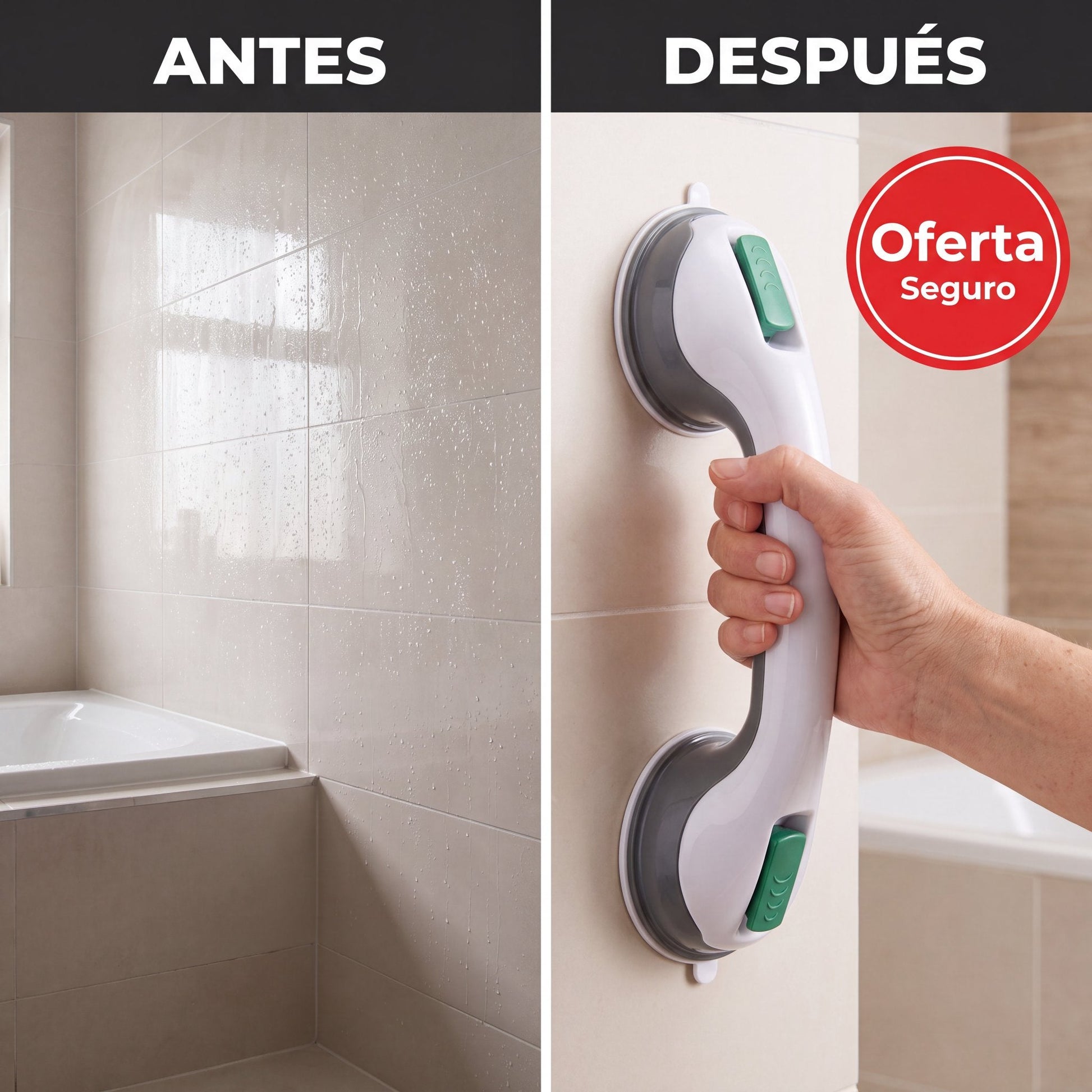 Apoyo seguro baño