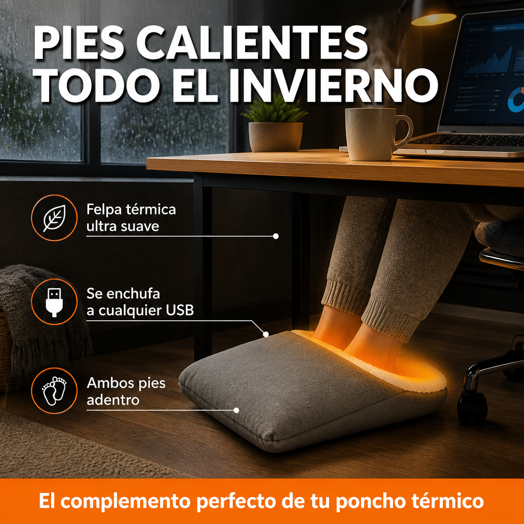 Calentador de Pies Electrico USB - oferta