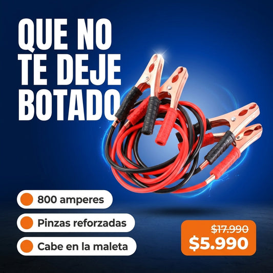 Cable puente auxiliar 800 AMP en oferta